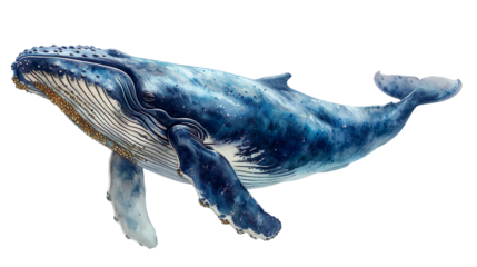 whale isolated