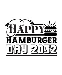 Burger Day Svg