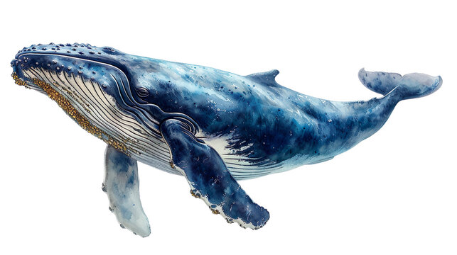 whale isolated