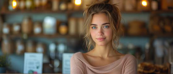 Portrait Beauty restaurant manager