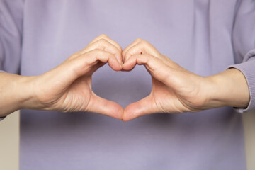Heart from hands. Inspire inclusion.