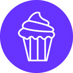Cupcakes Icon Style