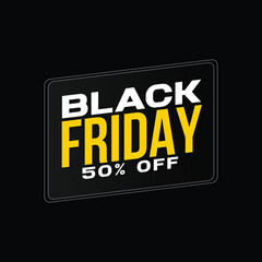 Black friday post for social media free template vector download 