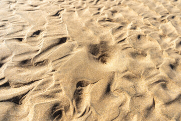 Sand Texture Background, Sandy Beach Pattern, Beige Ocean Dune Wallpaper, Wet Beach