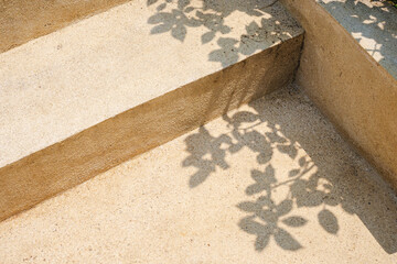 The exterior of the building is in harmonious and warm colors. Photographed on a sunny morning
