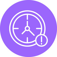 Clock Out Icon Style