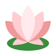 Lotus flat icon