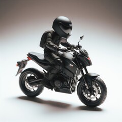 Fototapeta na wymiar motorcycle on white background 