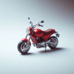 motorcycle on white background
