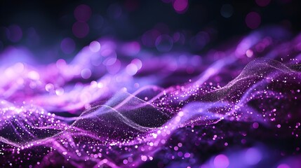 Abstract purple glitter background