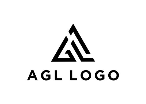 letter agl logo, design, Vector, illustration, Creative icon, template