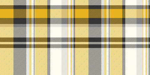 Pajamas texture plaid fabric, canvas pattern tartan background. Custom check vector textile seamless in sea shell and grey colors.