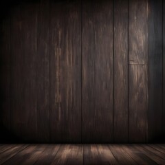 Aged wooden backdrop, abstract dark wooden texture