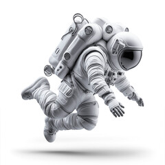 astronaut wearing spacesuit in PNG © Andrey Miranda