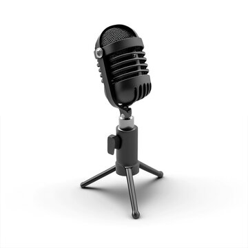 podcast microphone in PNG