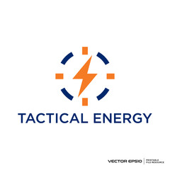 Flash energy logo vector illustration