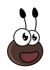 Cartoon ant vector illustration