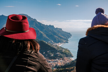 Amalfi Coast, traveling in Italy, landscapes and nature.