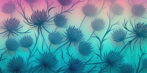 Fototapeta na wymiar aquamarine, thistle, darkturquoise gradient soft pastel line pattern vector illustration