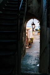 Fototapeta premium Amalfi Coast, traveling in Italy, landscapes and nature.