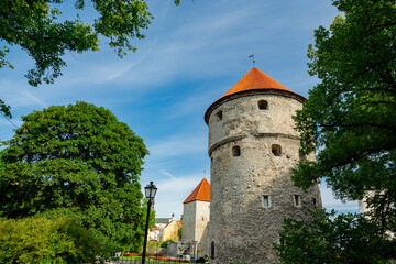 Fototapeta na wymiar Tallinn, Estonia. Kiek in de Kök tower and museum