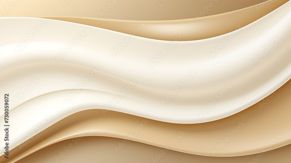 Poster beige layered abstract background with soft textured elements and elegant design