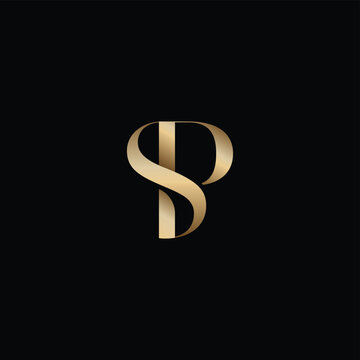 SP or PS Monogram Logo
