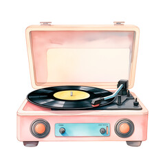 retro portable turntable