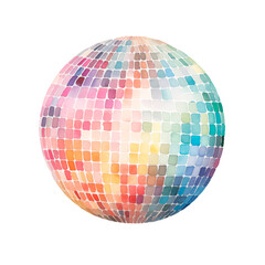Obraz premium disco ball isolated