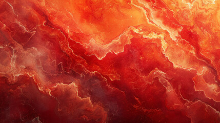 A fiery red marble texture, marble ink abstract art from a passionate original painting for...