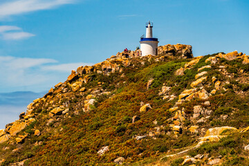 Fototapeta na wymiar Paisaje en las Islas Cíes, Galicia.