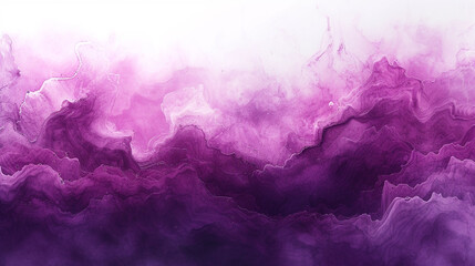 Abstract watercolor paint wave background with gradient purple pink color and liquid fluid grunge...