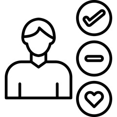 Customer Behavior Icon