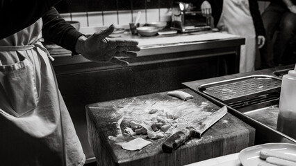 Pasta making, food in Italy, Amalfi Coast region, traveling.