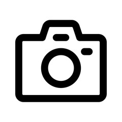 camera line icon