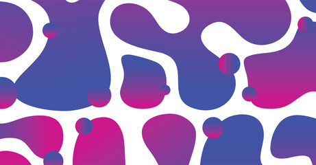 Abstract liquid wave with colorful background