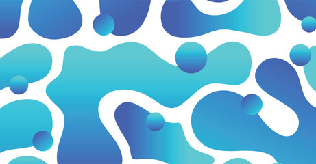 Abstract liquid wave with colorful background