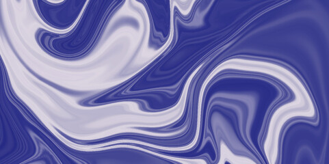 Grunge blue and white Liquid marbling paint texture background. Psychedelic texture of liquid marble in fuchsia, purple and blue tones