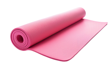 Yoga mate PNG. Pink yoga mate PNG.