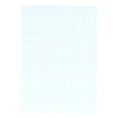 Realistic sheet graph paper isolated on transparent background.fit element for scenes project.