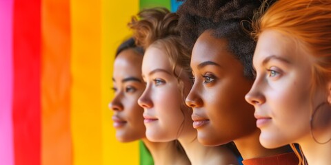 Fototapeta premium Embracing Inclusivity: Honoring Transgender Women's Pride On International Women's Day