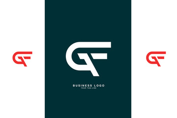 GF, FG, G, F, Abstract Letters Logo Monogram