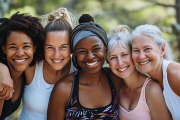 Joyful And United: Multigenerational Women, From Diverse Backgrounds, Radiate Positivity After A Workout