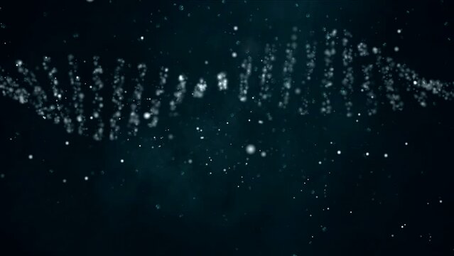 DNA in water. Habitat. Biological information. Genetic code. Theory, illustration