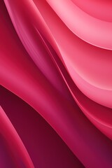 crimson gradient soft pastel silk wavy elegant luxury flat lay pattern vector illustration