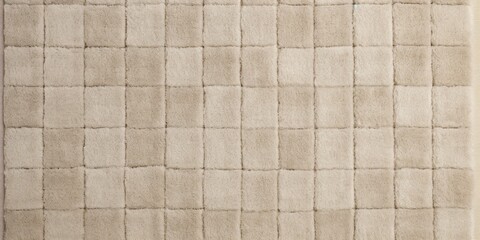 Beige square checkered carpet texture