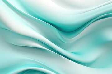 cyan gradient soft pastel silk wavy elegant luxury flat lay pattern vector illustration