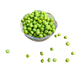 green peas in a bowl