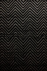 Black zig-zag wave pattern carpet texture background