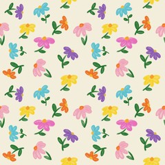 seamless pattern with butterflies